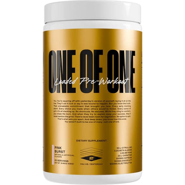 One of One Loaded Pre Workout