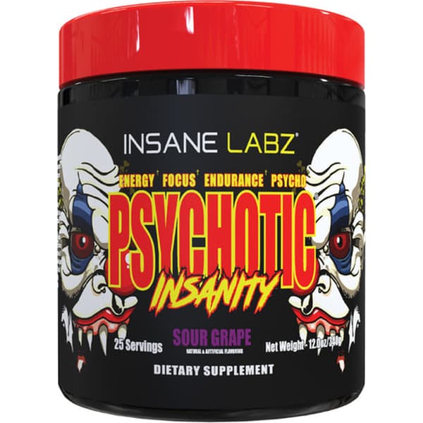 Psychotic Insanity Pre Workout