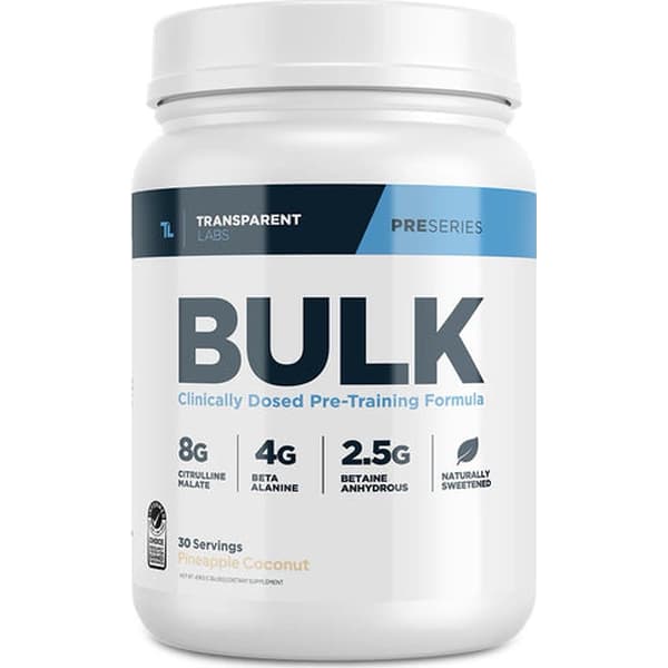 Transparent Labs Bulk Pre Workout